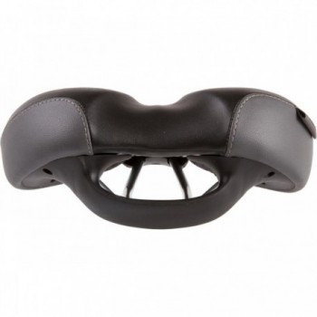 Sella VELO Plush Tour E-Grip Uomo 287x190 mm Nera con Impugnatura - 4 - Selle - 0698238511681