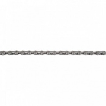 M-WAVE 9-Speed Bike Chain 116 Links Rustproof Silver with Locking Link - 1