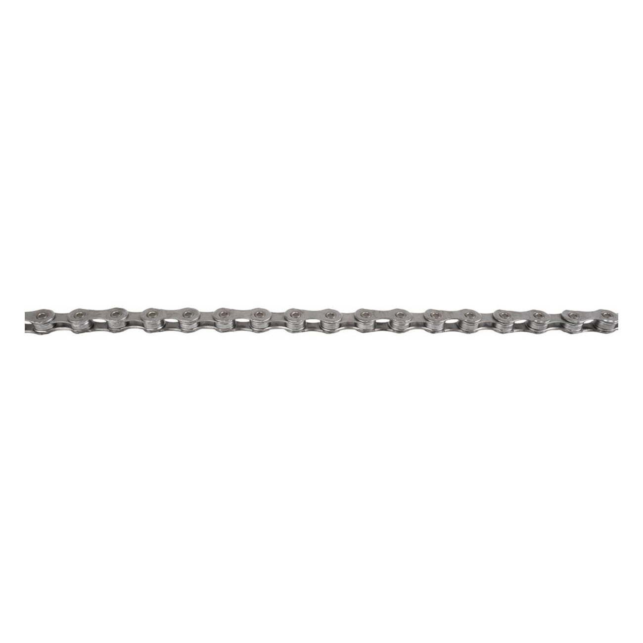 M-WAVE 9-Speed Bike Chain 116 Links Rustproof Silver with Locking Link - 1