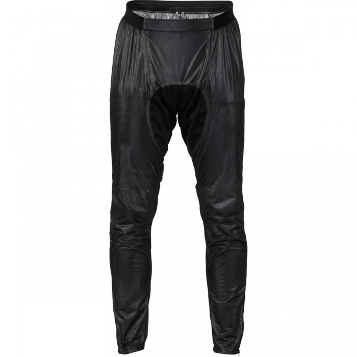 Windproof and Waterproof Running Pants Black, Size L - Breathable and Compact - 1