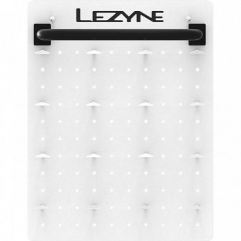 Lezyne Universal Slat Wall Pop: Espositore a LED con Barra e 16 Ganci in Alluminio da 150 mm - 2 - Altro - 4710582552656