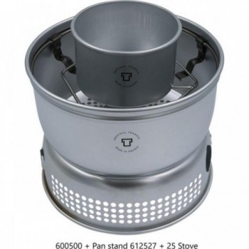 Micro Casserole 0,5 L en Aluminium Ultra-Léger - Compacte et Polyvalente pour Trangia - 2