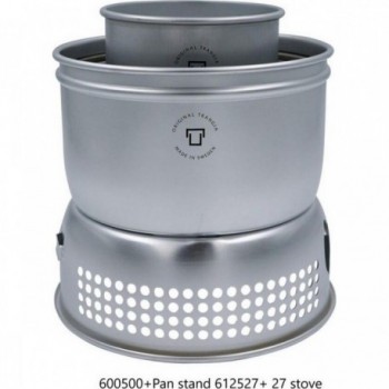 Micro Casserole 0,5 L en Aluminium Ultra-Léger - Compacte et Polyvalente pour Trangia - 3