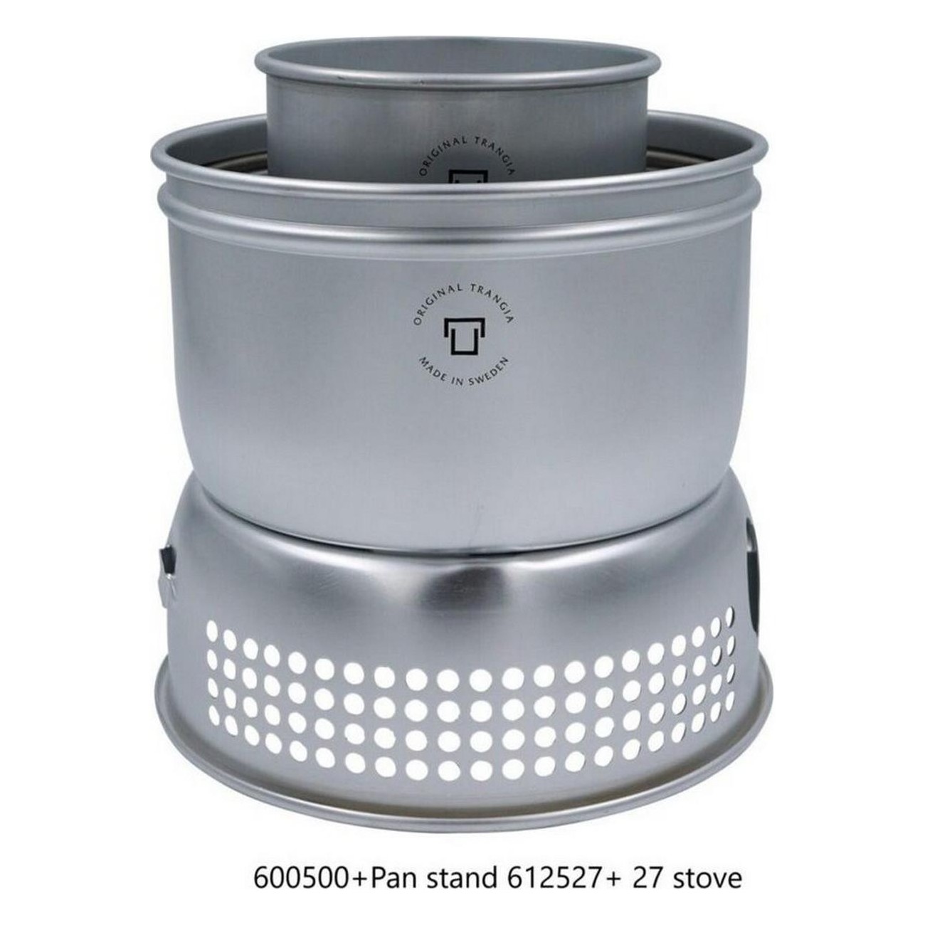 Micro Casserole 0,5 L en Aluminium Ultra-Léger - Compacte et Polyvalente pour Trangia - 3