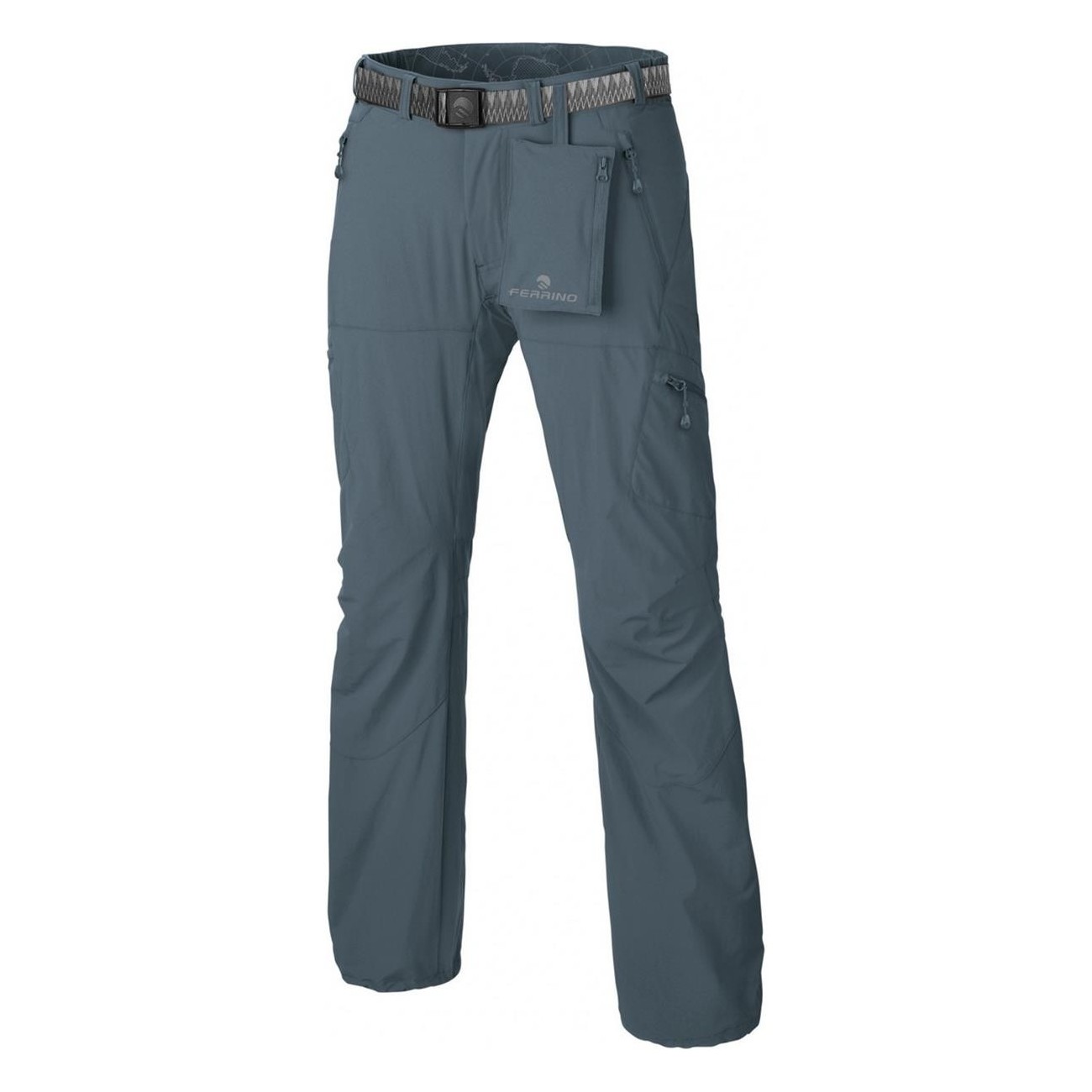 Pantalones de Trekking Hombre Hervey Gris Talla 50 Elasticados - 1