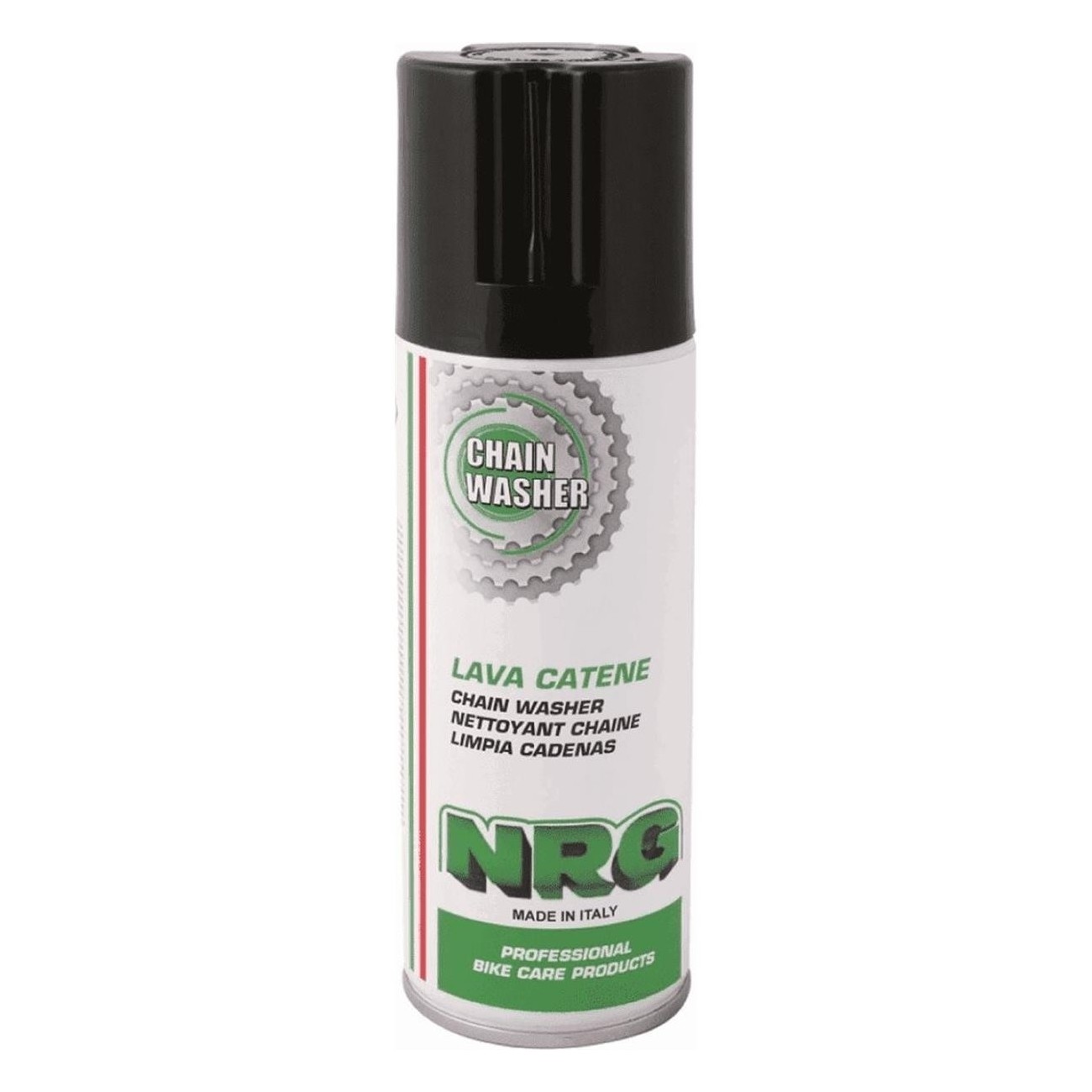 Detergente Professionale per Catene - 200 ml, Sicuro su Cromature, Gomma e Plastica - 1 - Pulizia bici - 8006231060297