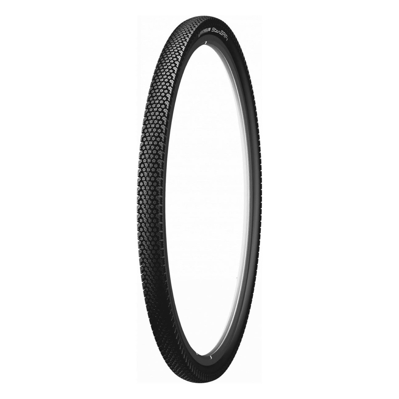 28' 700x35 Stargrip Black Reflex Rigid Tire for City Trekking - 1