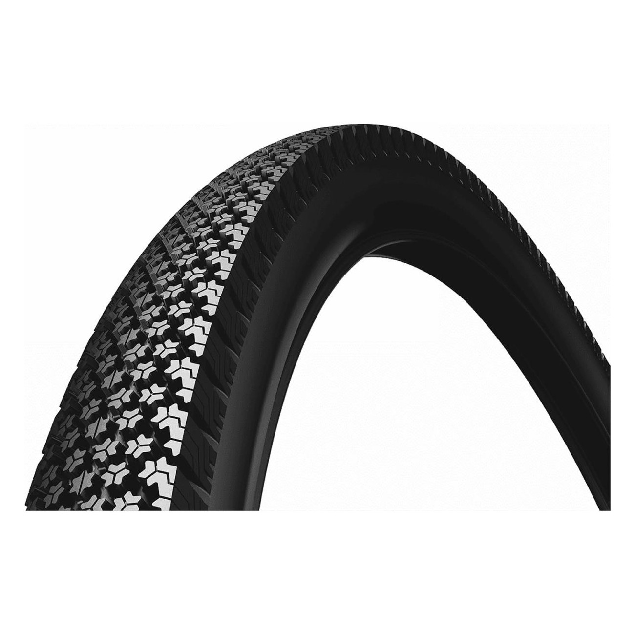 28' 700x35 Stargrip Black Reflex Rigid Tire for City Trekking - 2