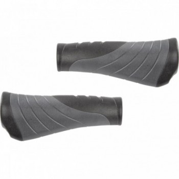 Coppia di Manopole Ergonomiche VELO D3 in Gel, 135mm, Comfort a Vite - 1 - Manopole - 4015493410287