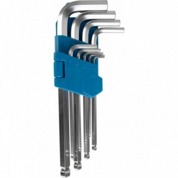 Ventura 9-in-1 CrV Hex Key Set, Sizes 1.5-10 mm, Blister Pack - 2