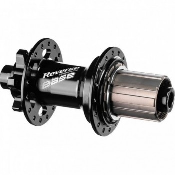 Moyeu Reverse Nabe HR 32H Shimano Noir pour VTT et Gravel - 135/10+12mm - 1