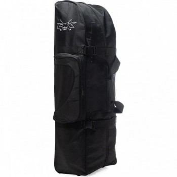 Sac de Voyage Noir pour Vélo de Golf DK avec Roues Pivotantes et Protection Rembourrée - 1