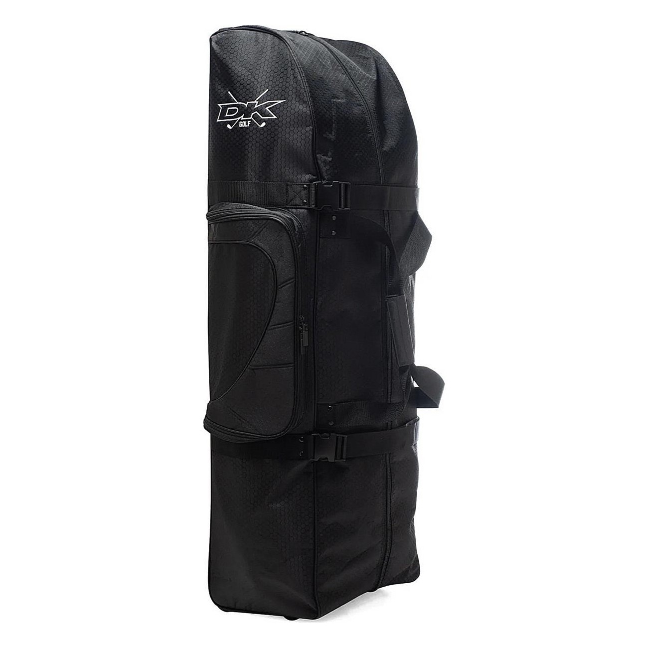 Sac de Voyage Noir pour Vélo de Golf DK avec Roues Pivotantes et Protection Rembourrée - 1