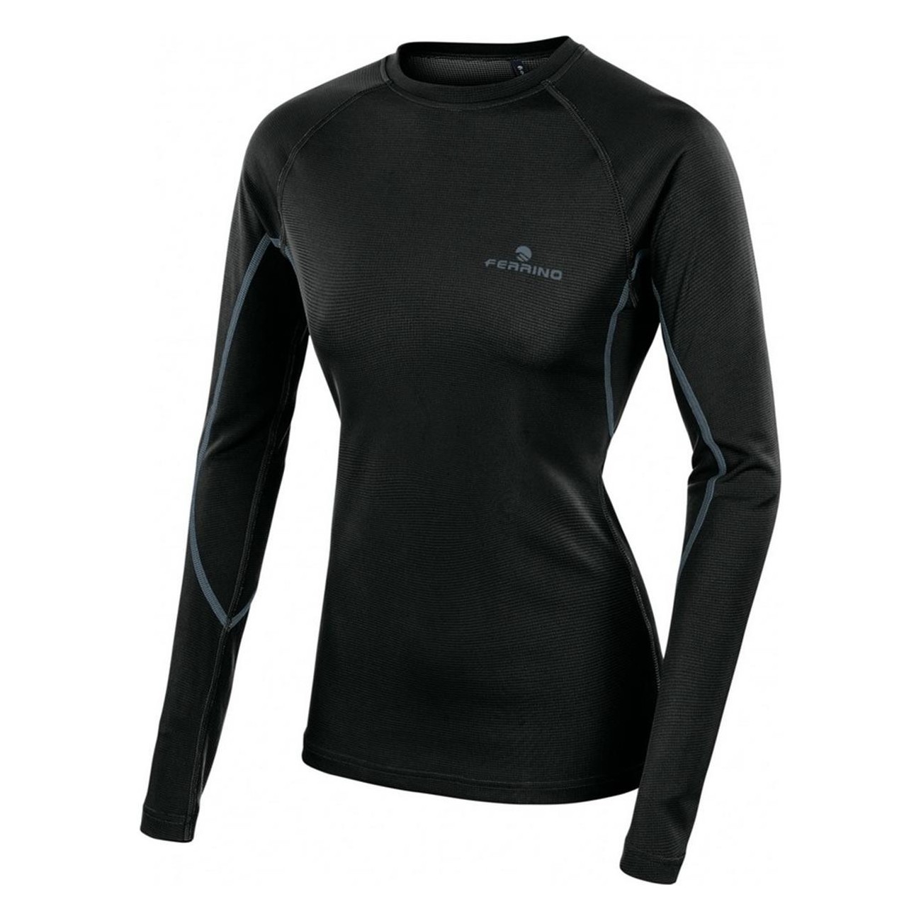 Weisshorn Women's Long Sleeve Technical T-shirt Black Size M - 1