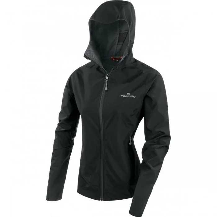 Damenjacke Ural Softshell Schwarz M Winddicht Atmungsaktiv - 1