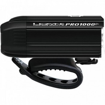 Micro Drive Pro 1000+ Frontal Negro Satinado, Luz Recargable USB-C 1000 Lumen - 3