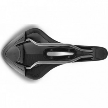 Arione R3 Open Large Saddle for Road Cycling, Black, 298x142 mm, Comfort & Performance - 4