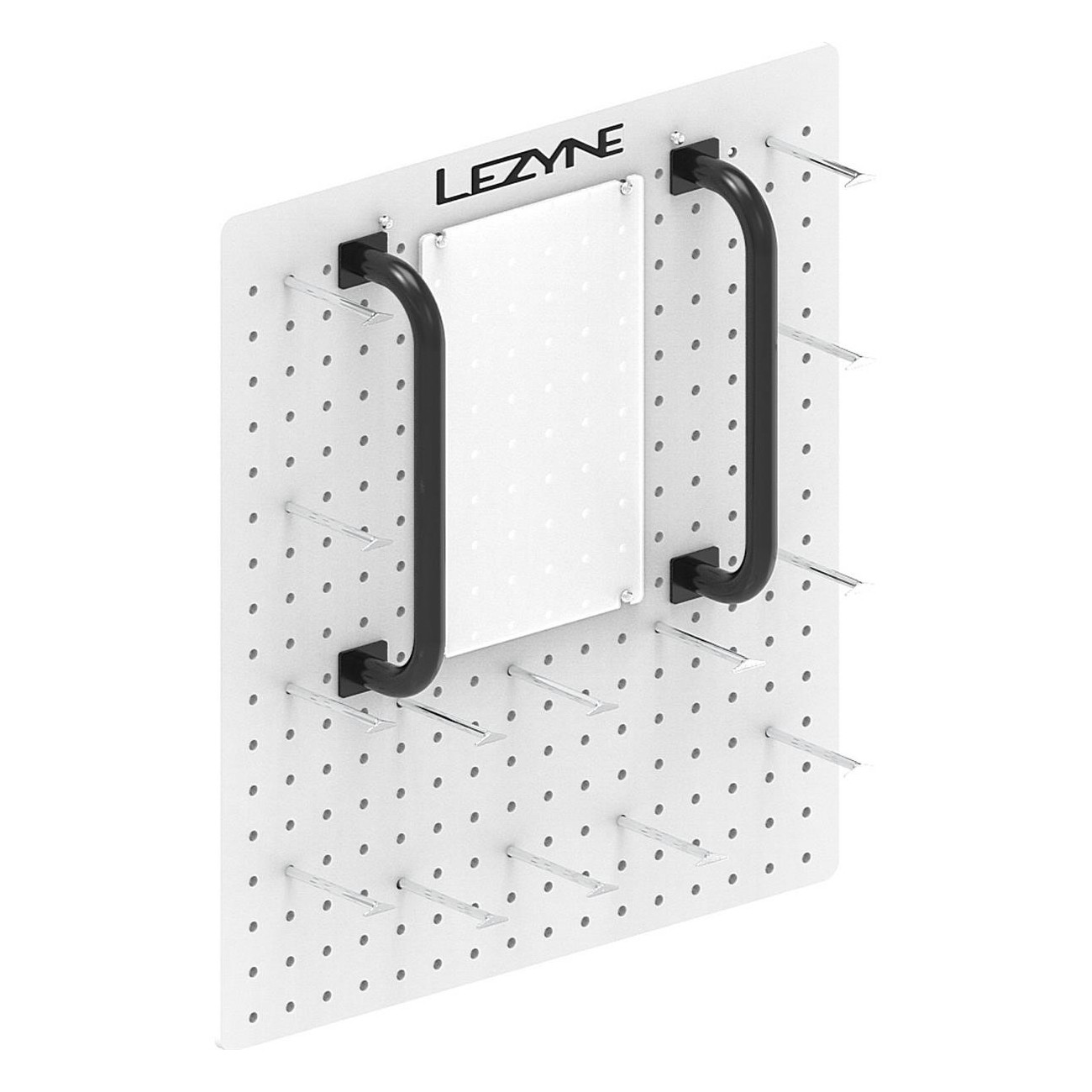 Lezyne Grand Universal Slat Wall Pop - Display Universale con 2 Barre LED, 24 Ganci e Custodia per Poster - 1 - Altro - 47105825