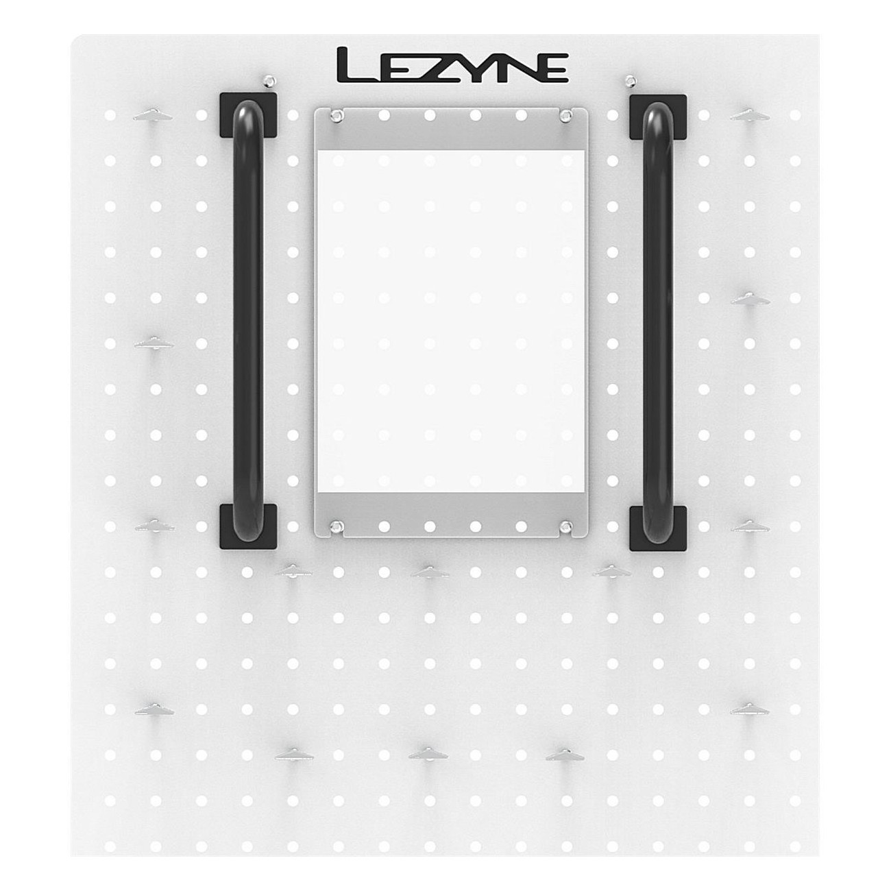 Lezyne Grand Universal Slat Wall Pop - Display Universale con 2 Barre LED, 24 Ganci e Custodia per Poster - 2 - Altro - 47105825