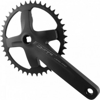 Vero Pro 1x B1 Crankset - 42D 175mm Black for Road Cycling, Shimano & SRAM Compatible - 1