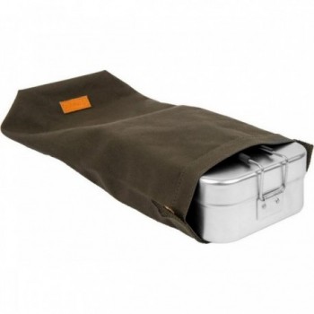 Olive Roll Top Cover for Large Mess Tin - Reliable Protection & Distinctive Style - 5