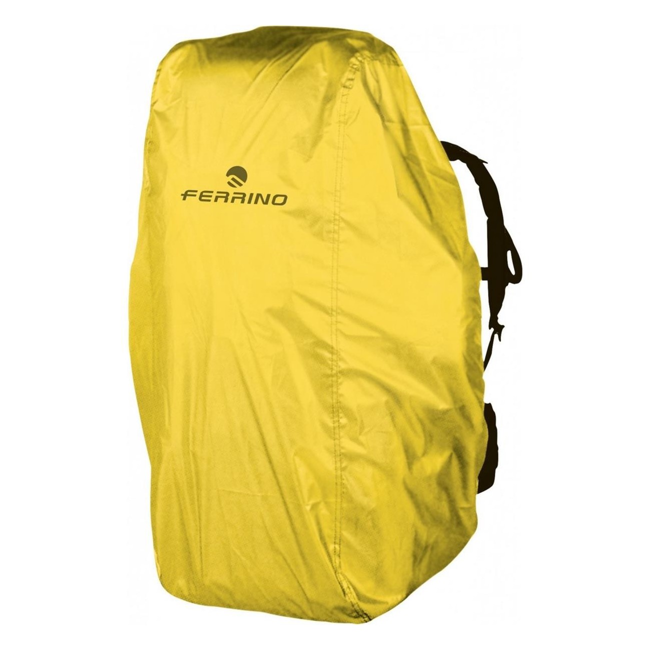 Housse de sac à dos jaune 45-90L pour trekking et voyage - 1