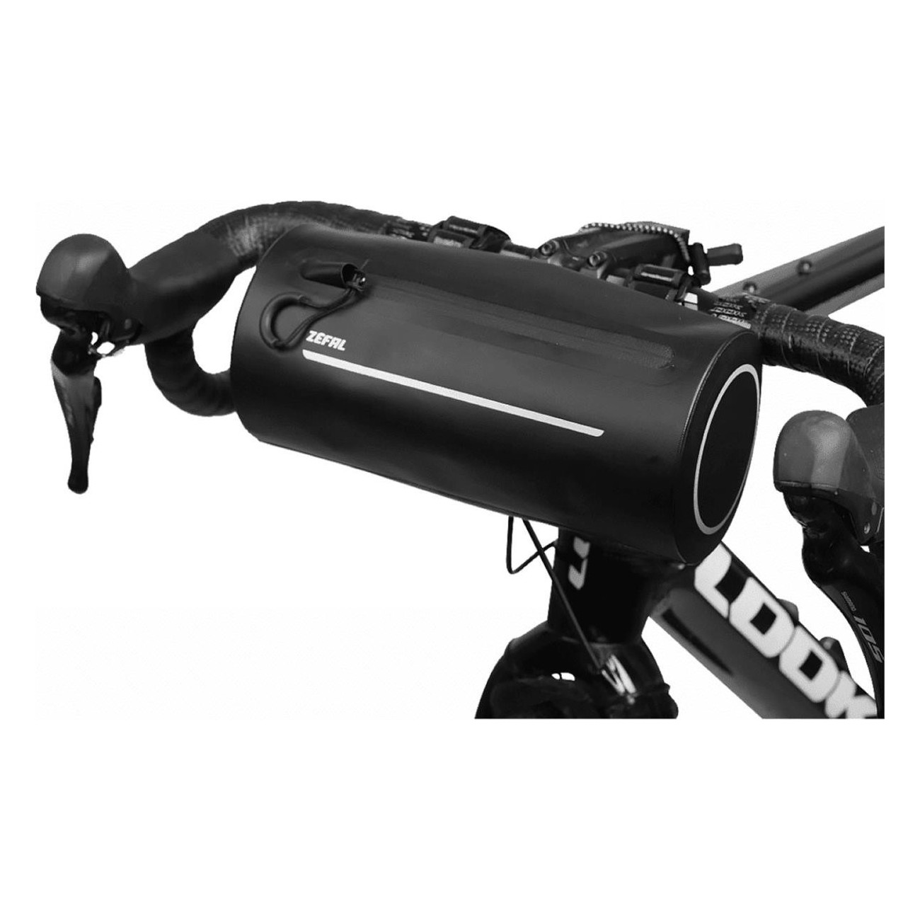 Waterproof Handlebar Bag 2.5L Z Adventure F2 Black for Bikepacking - 4