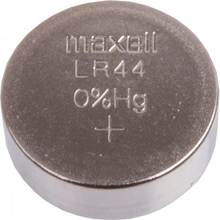 Maxell Batteria Alcalina LR44 AG13 1.5V - Set da 10 Pezzi in Blister, Senza Mercurio, Argento - 1 - Batterie - 4902580131401