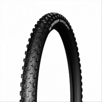 Pneu VTT 26x2.10 Country Grip'R Noir Rigide - Polyvalent et Résistant - 1