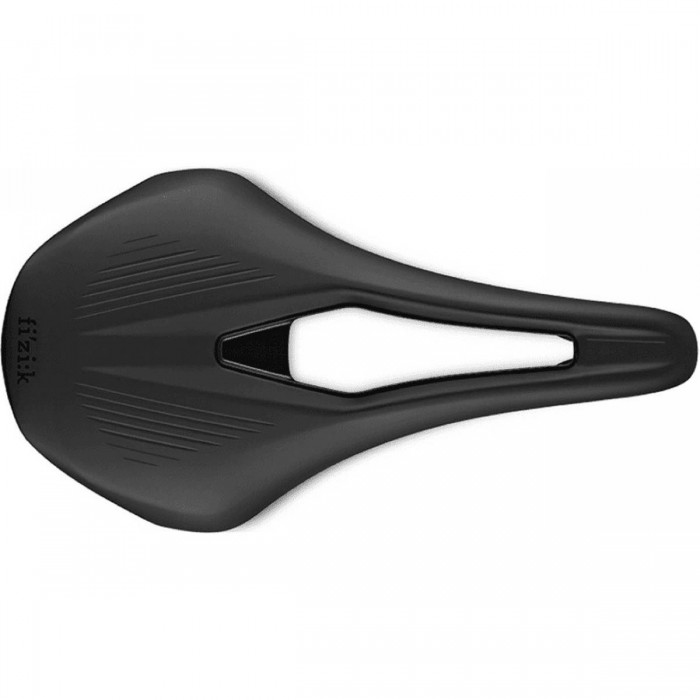 Selle Vento Argo R1 265x140 mm Noire pour Vélo de Course avec Rail en Carbone - 1