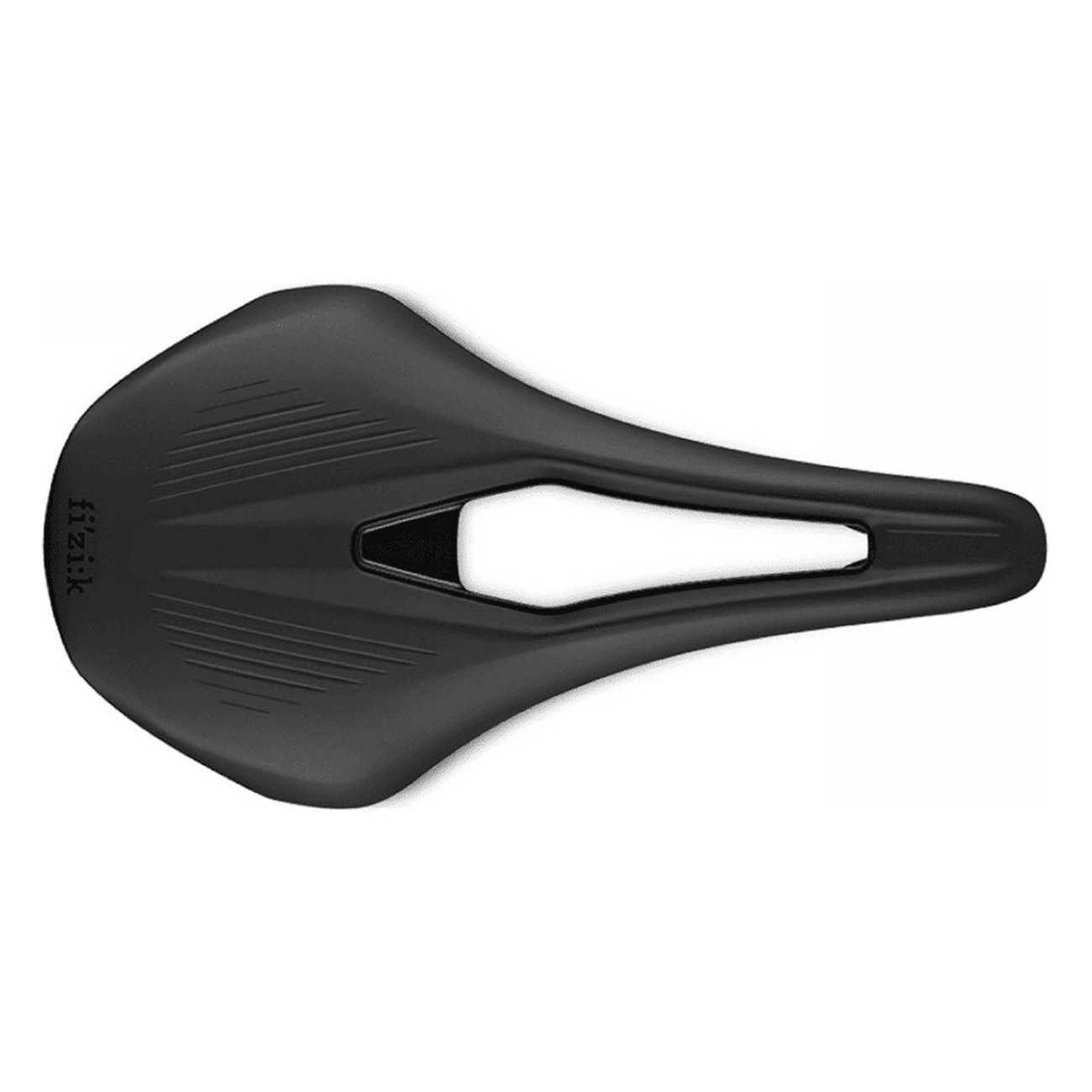 Selle Vento Argo R1 265x140 mm Noire pour Vélo de Course avec Rail en Carbone - 1