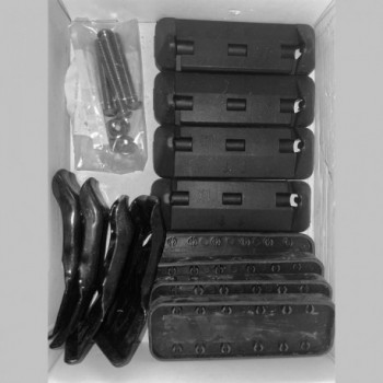 Kit Fissaggio TEMA 049G per Tetto Liscio - Supporti in Acciaio, Portata 50kg - 2 - Altro - 8003168016663