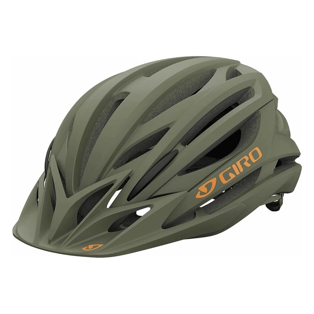 Artex Mips Helmet Matte Green 59-63cm - Protection and Comfort for Road and Trails - 1