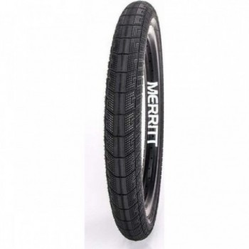 Merritt Brian Foster FT1 BMX Tire 20x2.25 Black - Speed & Grip on Hard Surfaces - 1