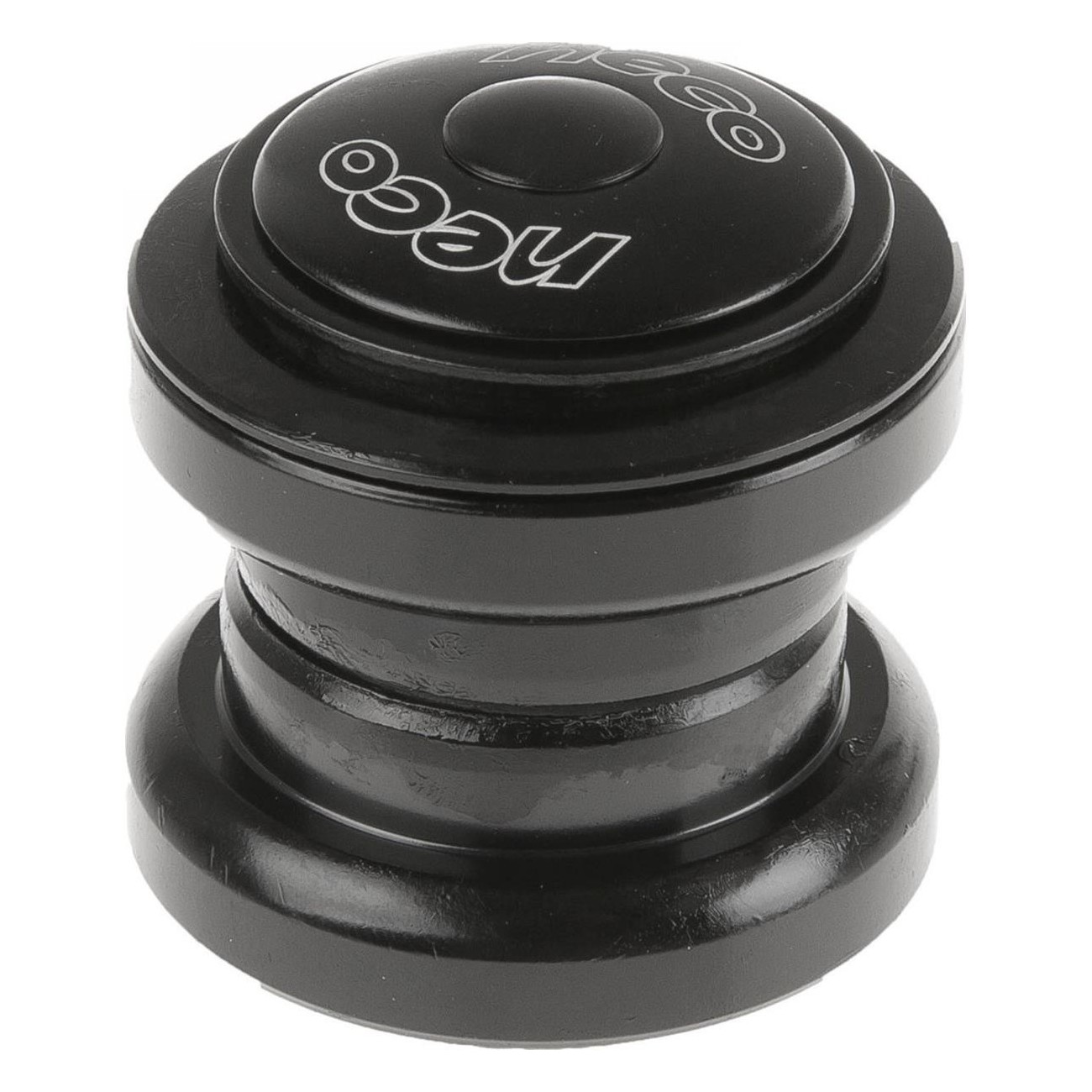 Neco 1 Headset Series in Black Steel with Ball Bearings, 25.4/30.2/26.4 mm - 1