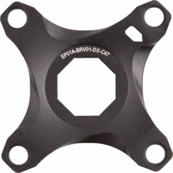 Araña de Aluminio Anodizado Negro para Sistema Brose, Línea de Cadena 45 mm - 1