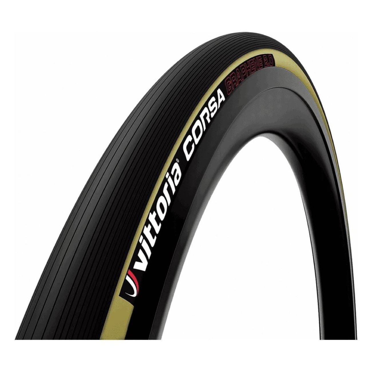 700x25 Graphene 2.0 Folding Tire Black/Tan - Professional Choice for Racing - 1