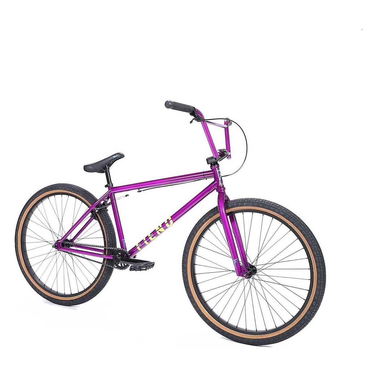 BMX Fiend Type 26' MY2022 Glossy Purple - Perfect for Tricks and Pumptrack - 1