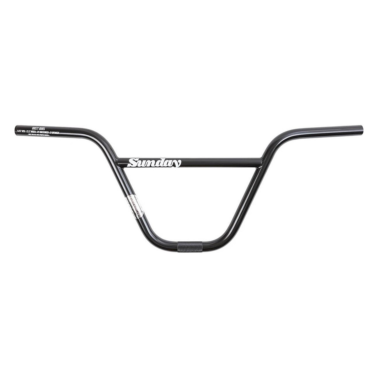 Guidon Sunday Bar Brett Silva 9.25' Noir Antirouille - Chromoly 4130 - 1