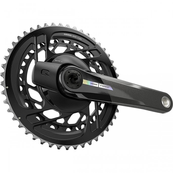 Guarnitura Sram Quarq Force AXS 48-35T DM 175mm con Misuratore di Potenza Integrato, Senza Movimento Centrale DUB - 1 - Guarnitu