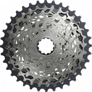 Cassette SRAM Force XG-1270 12 Velocidades 10-36T Plata con Tecnología X-Range - 1