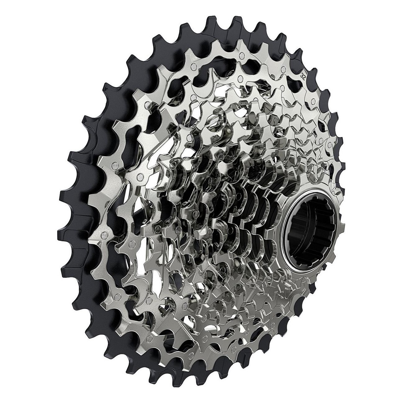 Cassette SRAM Force XG-1270 12 Velocidades 10-36T Plata con Tecnología X-Range - 3