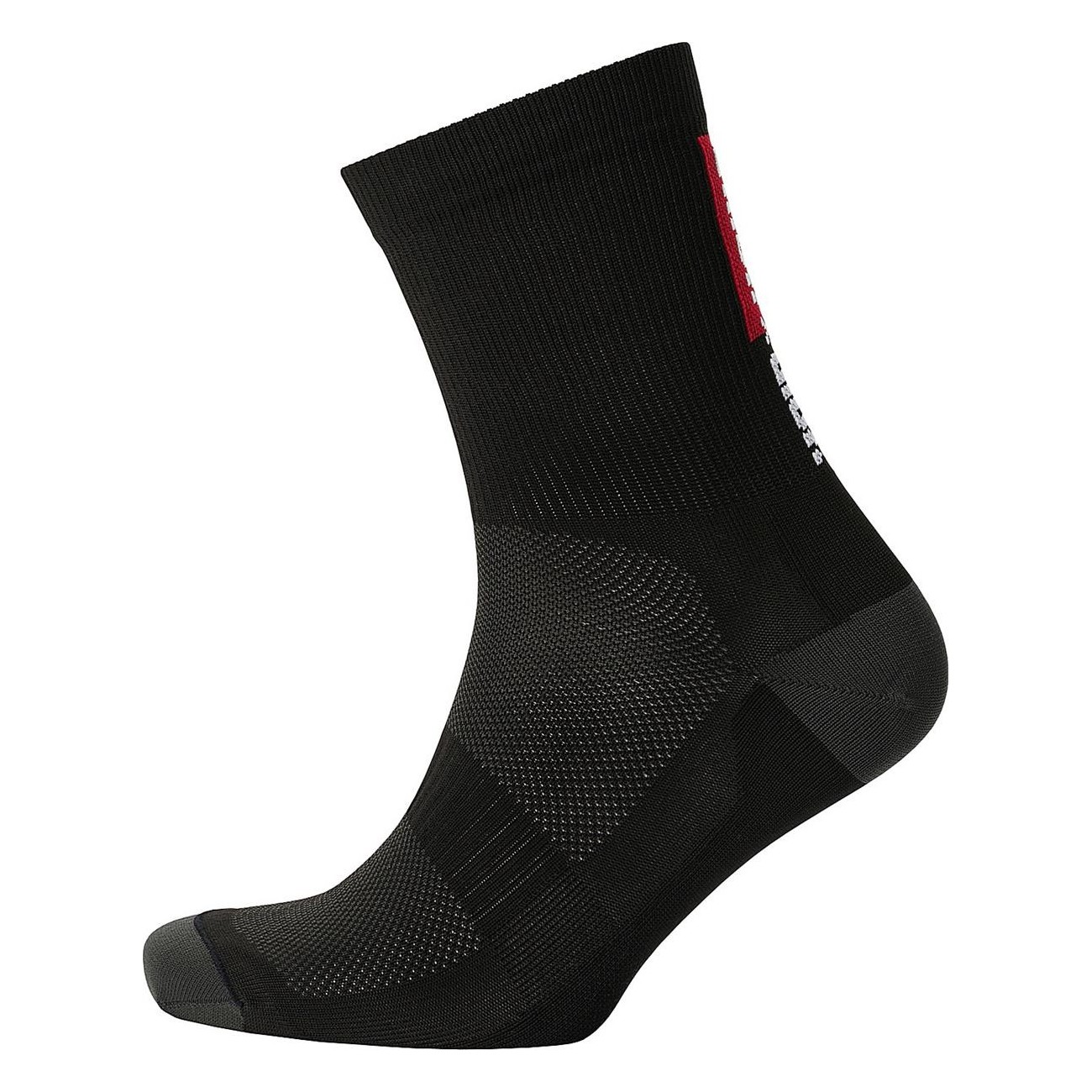 MTB Socken USWE Swede Co-Lab Schwarz - Größe 37/39, Komfort und Leistung - 1