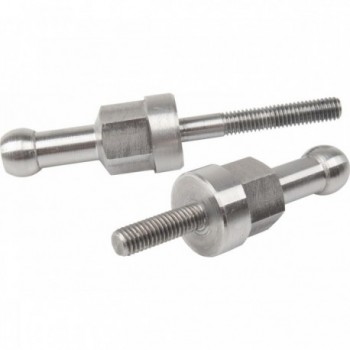 Adaptador Plateado para Remolque de Riel Único 640047/81 con Ejes Pasantes - 1