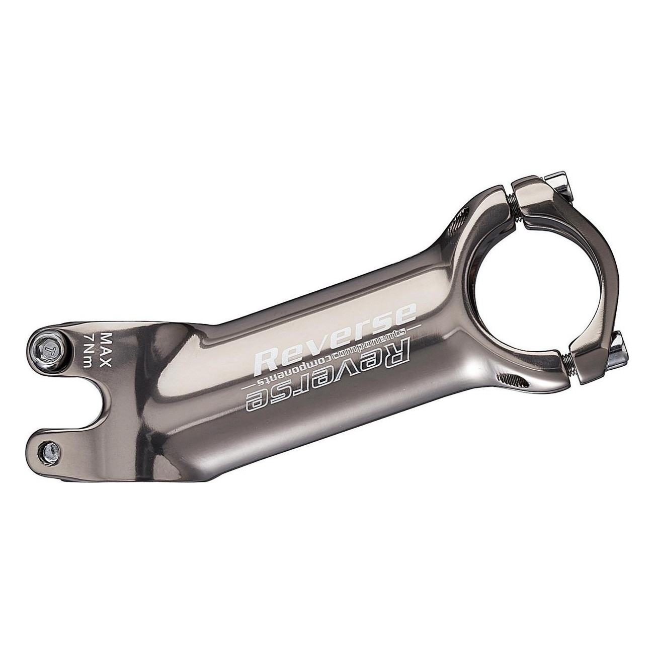 Reverse XC Stem 20° 100mm Ø31.8mm Forged Aluminum Titanium-Grey - 1