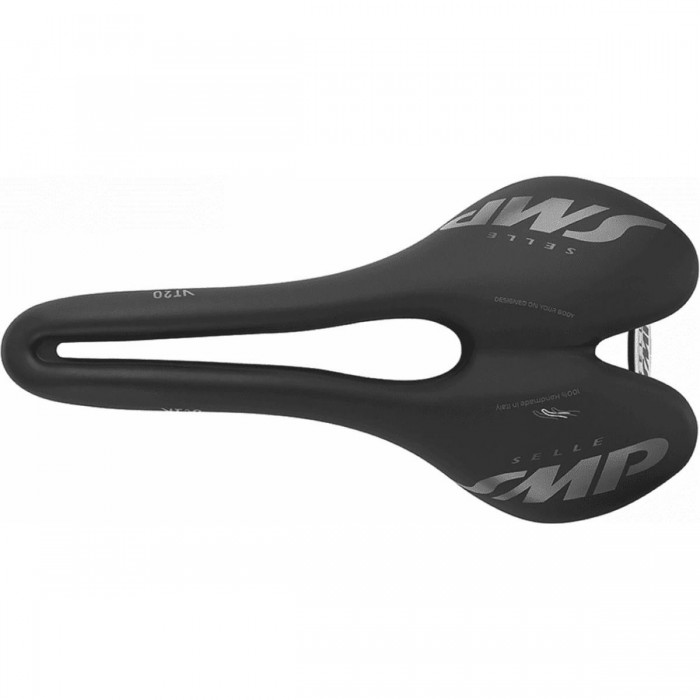 VT20C Black Saddle for MTB, Road, Gravel & Triathlon - Ergonomic Design, 260g - 1