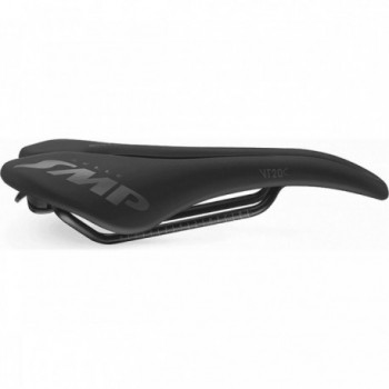 VT20C Black Saddle for MTB, Road, Gravel & Triathlon - Ergonomic Design, 260g - 3