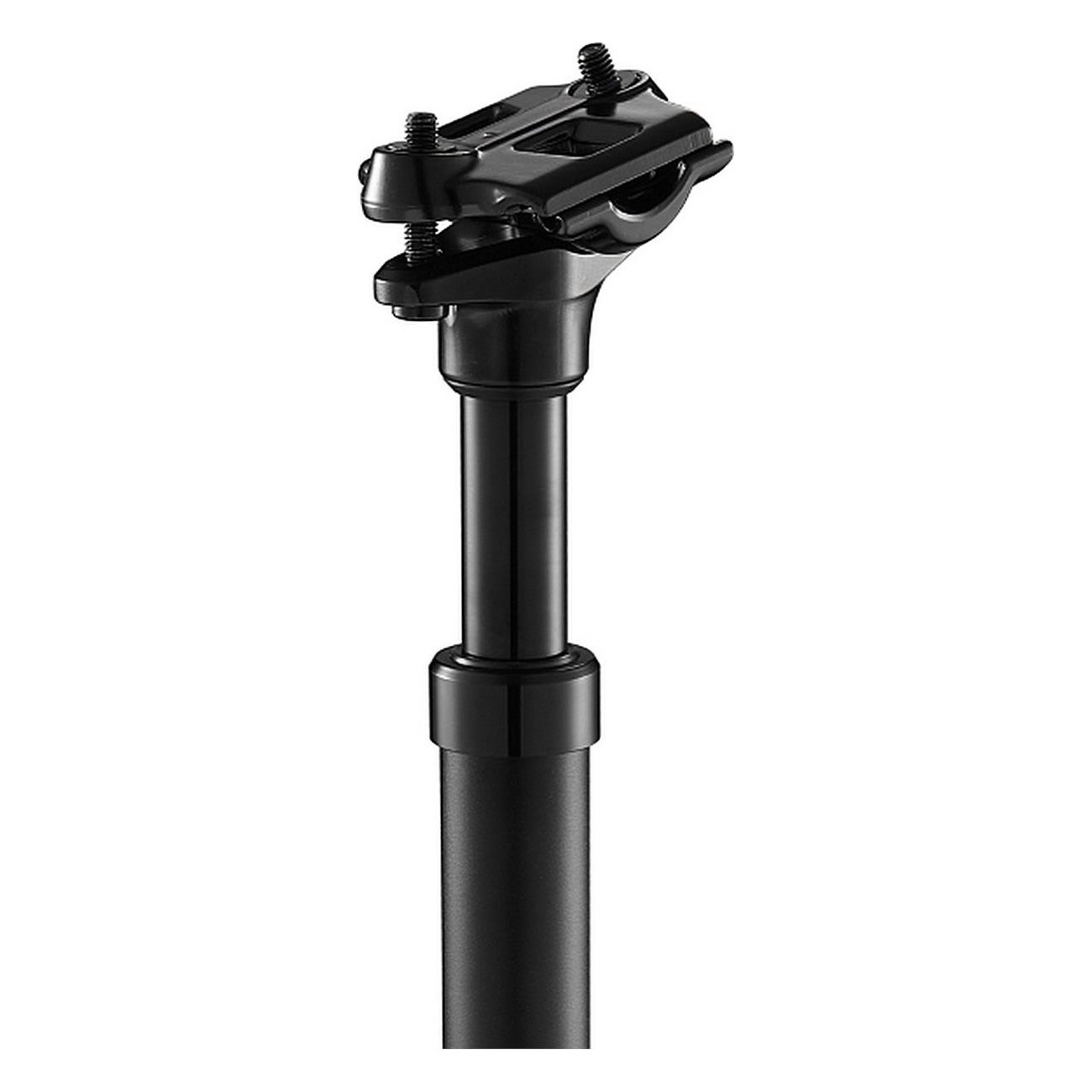 SB8 Aluminum Shock Absorbing Seatpost - 30.9 x 350mm, Black, 40mm Travel - 1