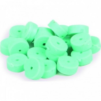 Hi-Tech Cable Donuts - Pack of 30, Eroica Light Blue Color - 1