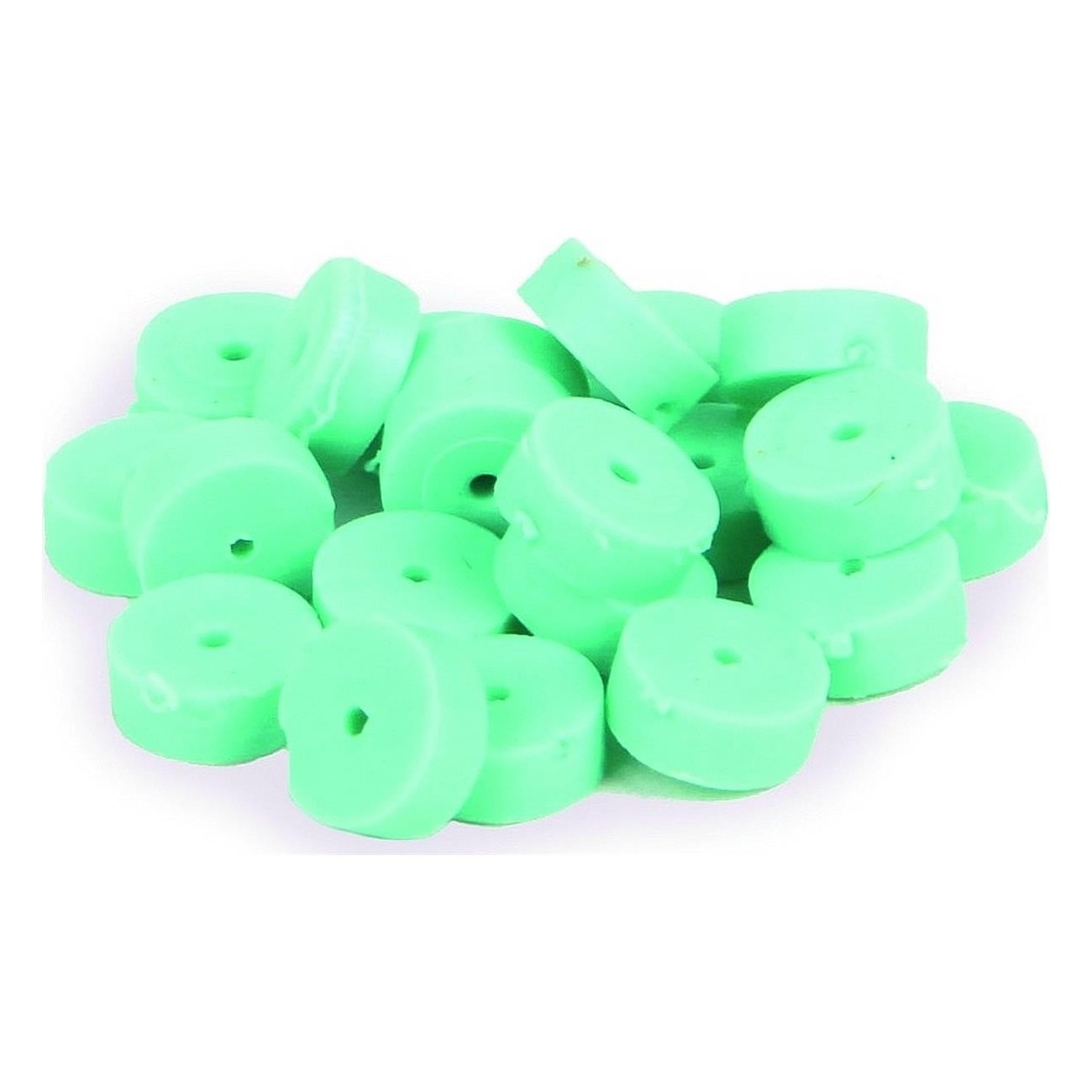 Hi-Tech Cable Donuts - Pack of 30, Eroica Light Blue Color - 1